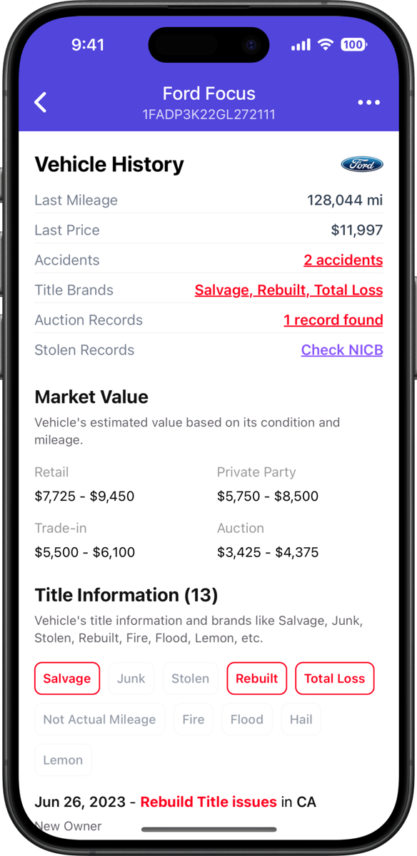 report page