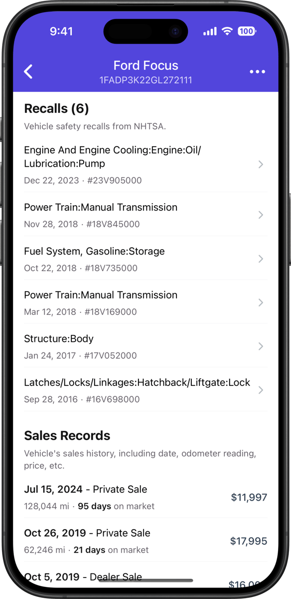 title information page